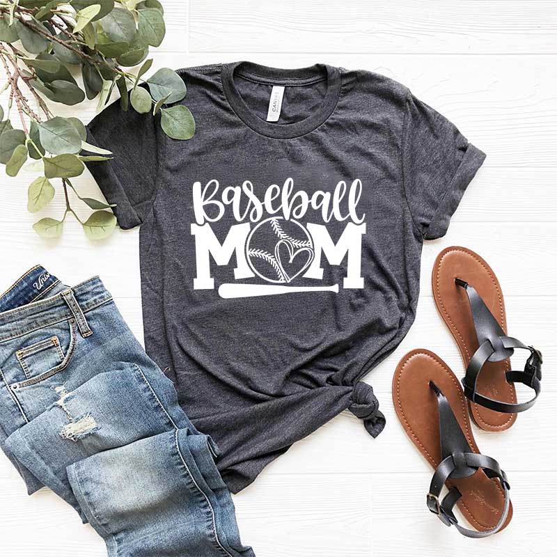 Sports Mom Baseball Trendy T-Shirt