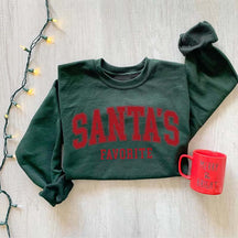 Santas Favorite Christmas Sweatshirt