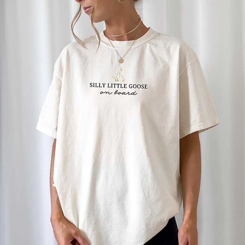 Silly Little Goose On Board T-Shirt