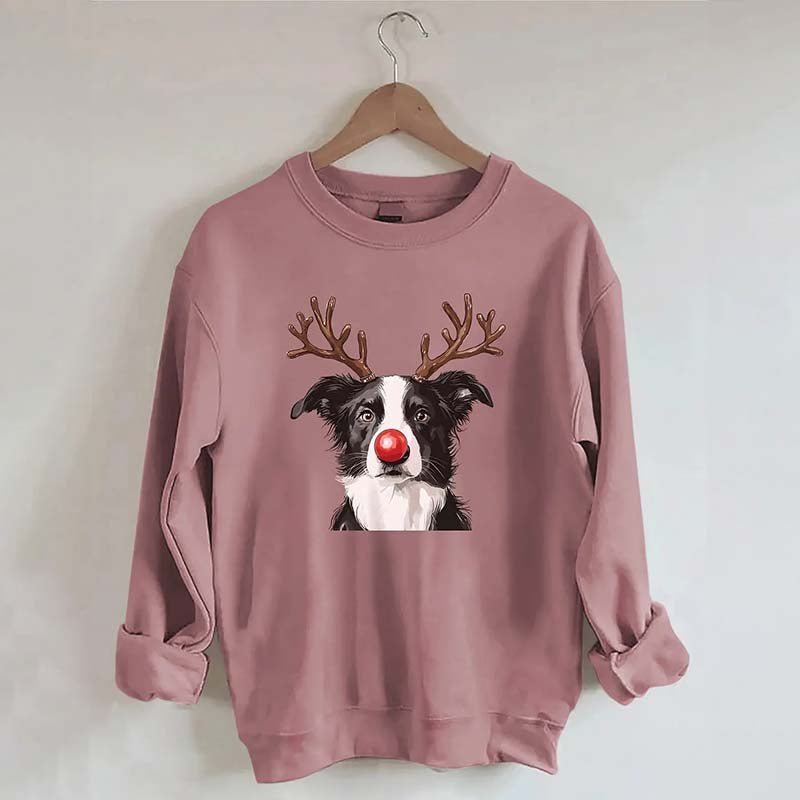Border Collie Christmas Sweatshirt