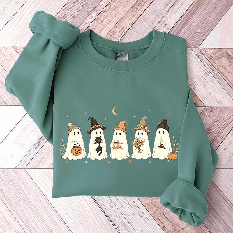 Cozy Fall Ghost Sweatshirt