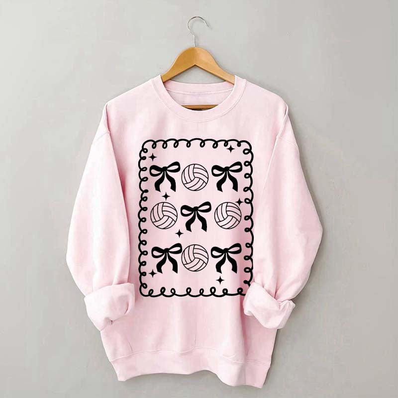 Coquette Volleyball Sweatshirt