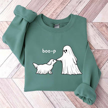 Spooky Season Boo-P Halloween Crewneck Sweatshirt
