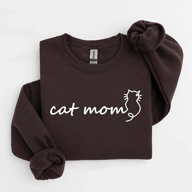 Cute Cat Mom Mommy Lover Sweatshirt