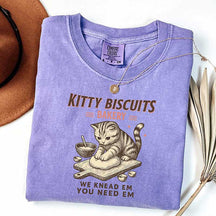 Cat Biscuit Maker We Knead Em You Need Em T-Shirt