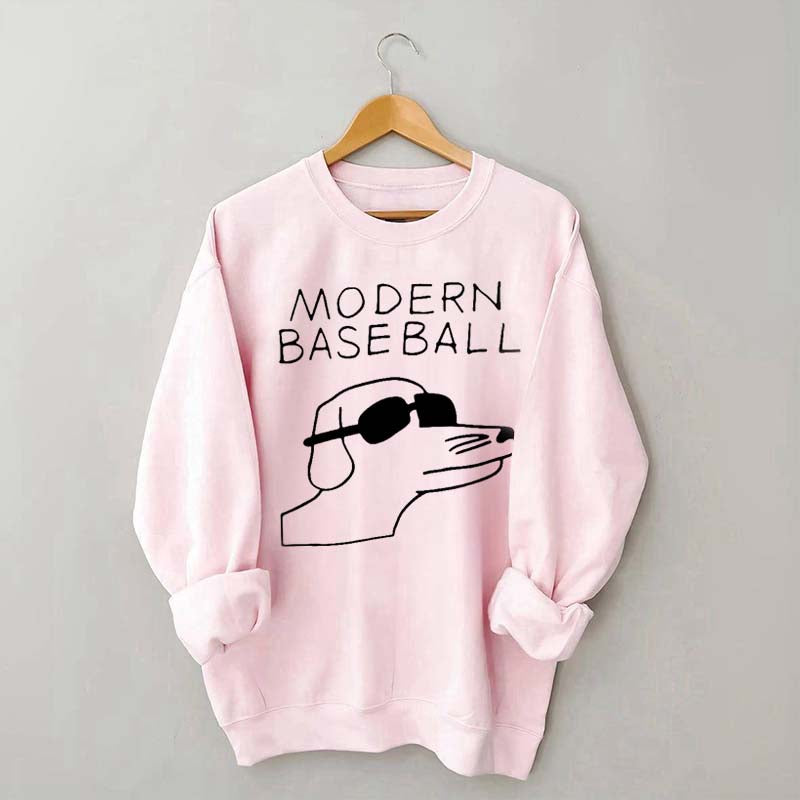 Modern Baseball Coll Dog Sweatshirt