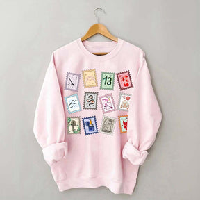 Music Stamps Sweatshirt