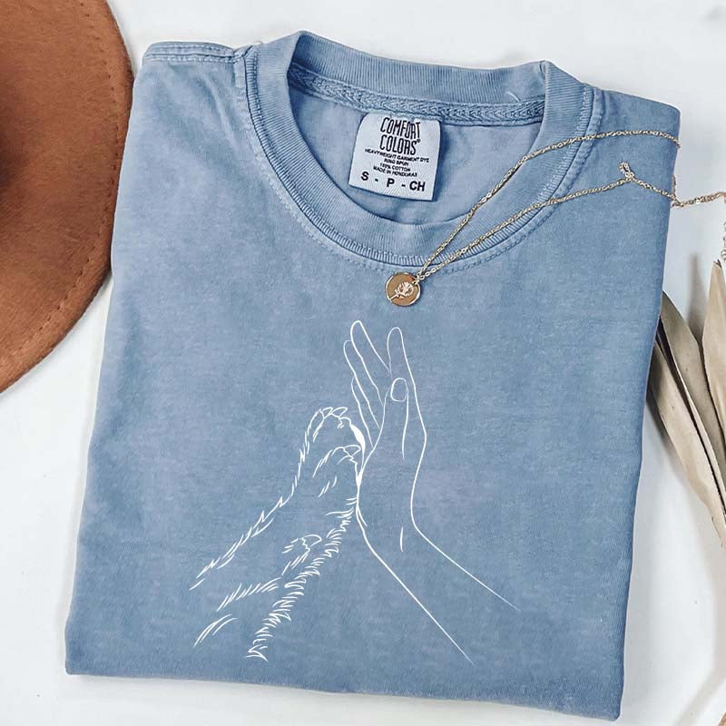 Animal Lover Paw Love T-Shirt