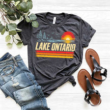 Great Lake Ontario Sunset Outdoor T-Shirt