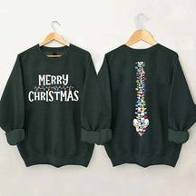 Light Merry Christmas Sweatshirt