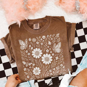 Gift for Gardener Floral T-Shirt