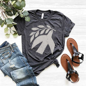 Boho Peace Bird T-Shirt