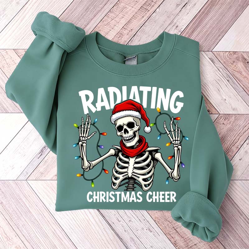 Radiating Christmas Cheer Sweatshirt