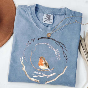 Cute Bird Lover Peace T-Shirt