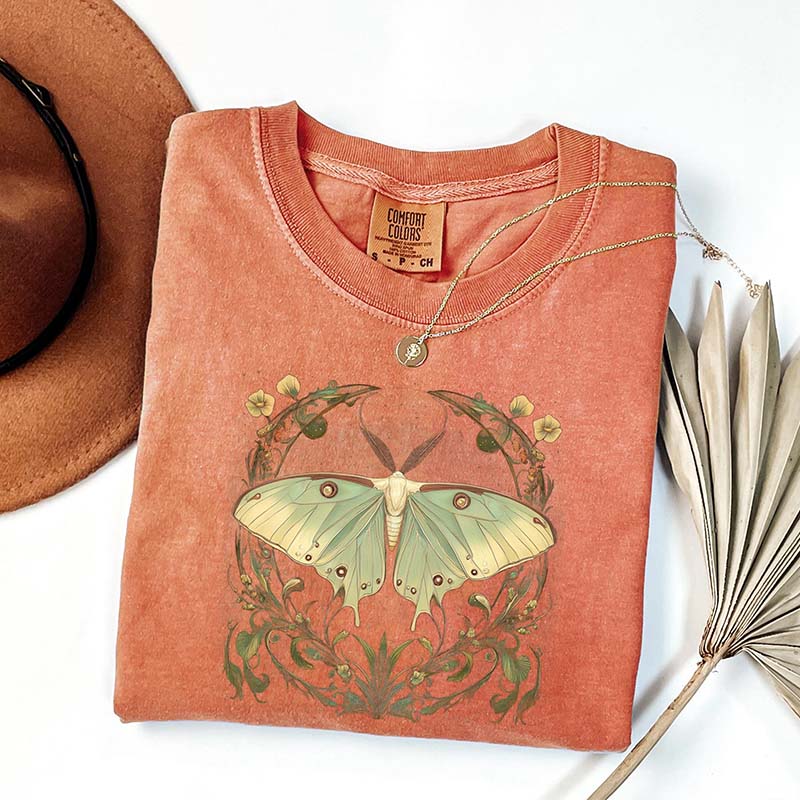 Vintage Butterfly Floral T-Shirt