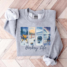 Cute Hockey Mom Life Sweatshirt