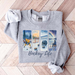 Cute Hockey Mom Life Sweatshirt