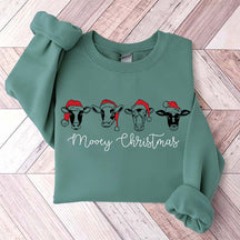 Cow Lover Farm Christmas Gifts Sweatshirt
