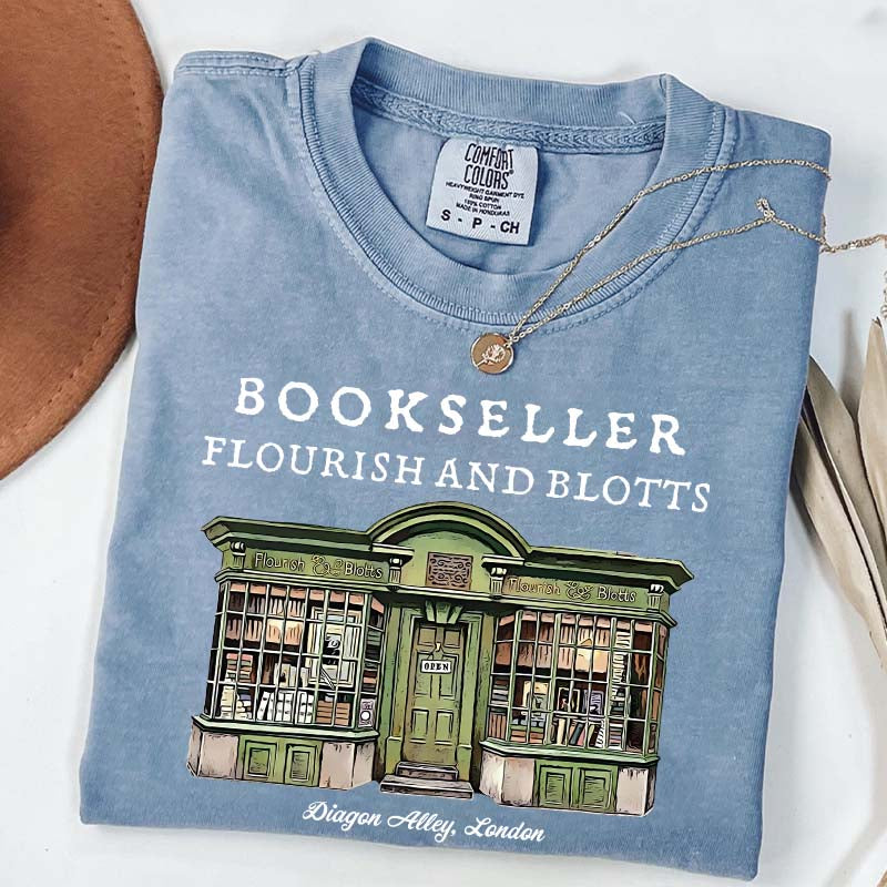 Wizard Bookstore Book Lover T-Shirt