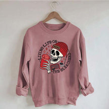 Life on the Bleachers Mom Hockey Sweatshirt