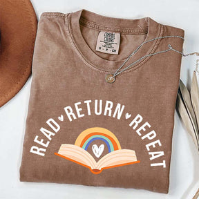 Read Return Repeat Cute T-Shirt