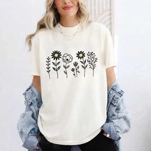 Botanical Floral Cottagecore T-Shirt