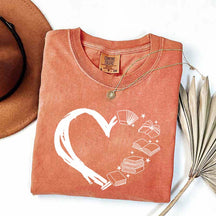 Heart of Books Lover T-Shirt
