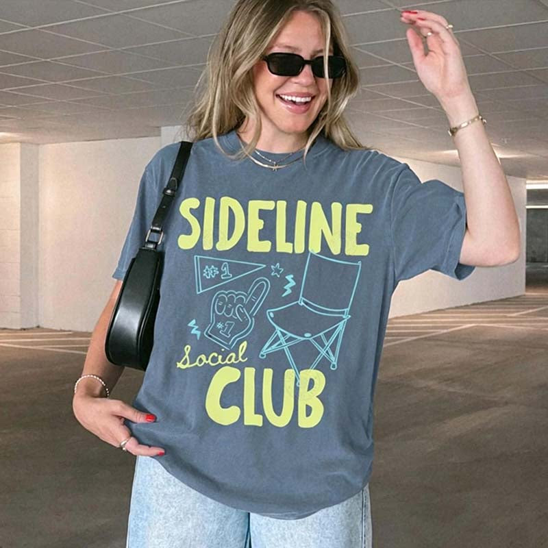 Sideline Social Club Soccer T-Shirt