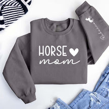 Custom Horse Mom Sweatshirt