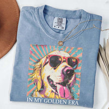 In My Golden Retriever 70s Era T-Shirt