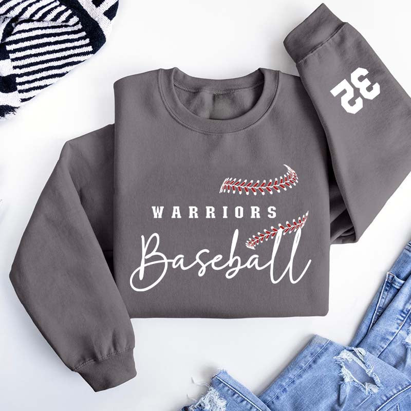 Custom baseball sweatshirt