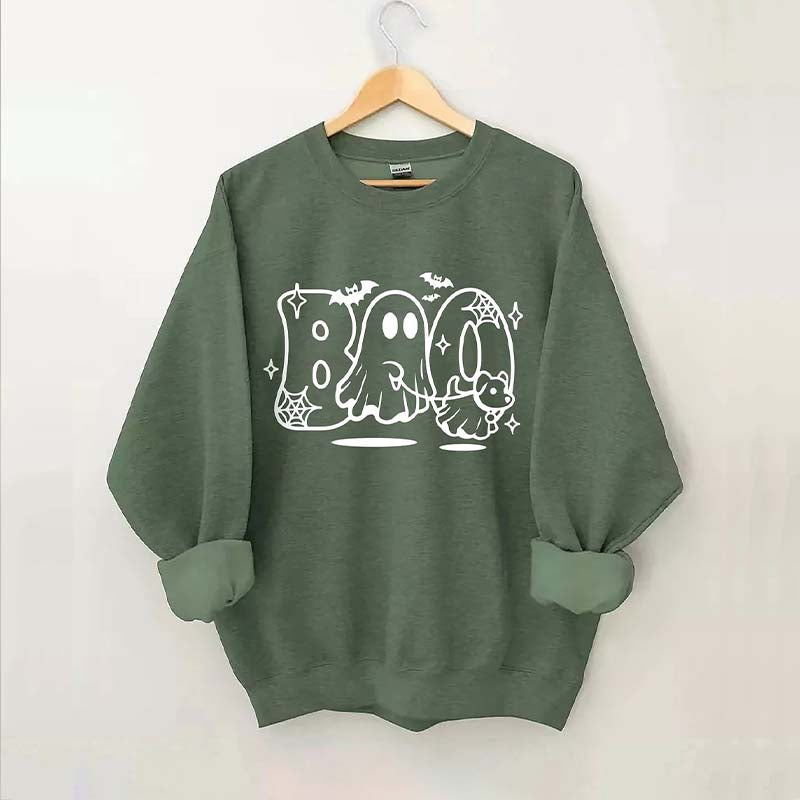 BOO Ghost Walking Dog Sweatshirt