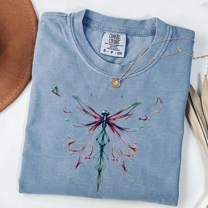 Comfort Color Bright Golden Butterfly T-Shirt