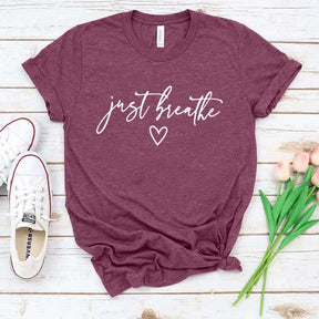 Hope Just Breathe Yoga T-Shirt