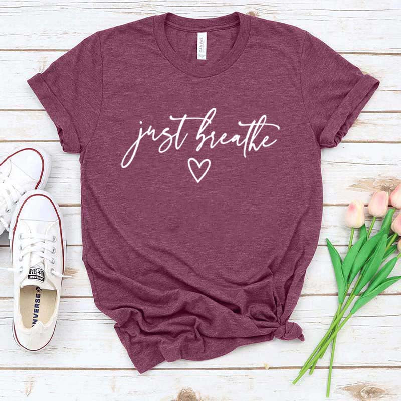Hope Just Breathe Yoga T-Shirt