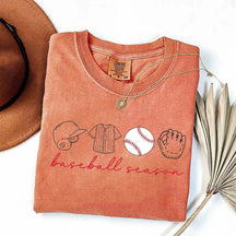 Game Day Cut Baseball Season T-Shirt