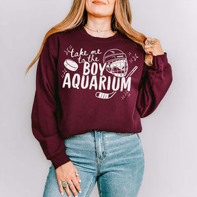 Take Me to the Boy Aquarium Hockey Sweatshirt