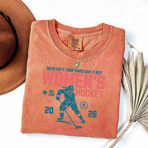 Hockey Lover Merch Feminist T-Shirt