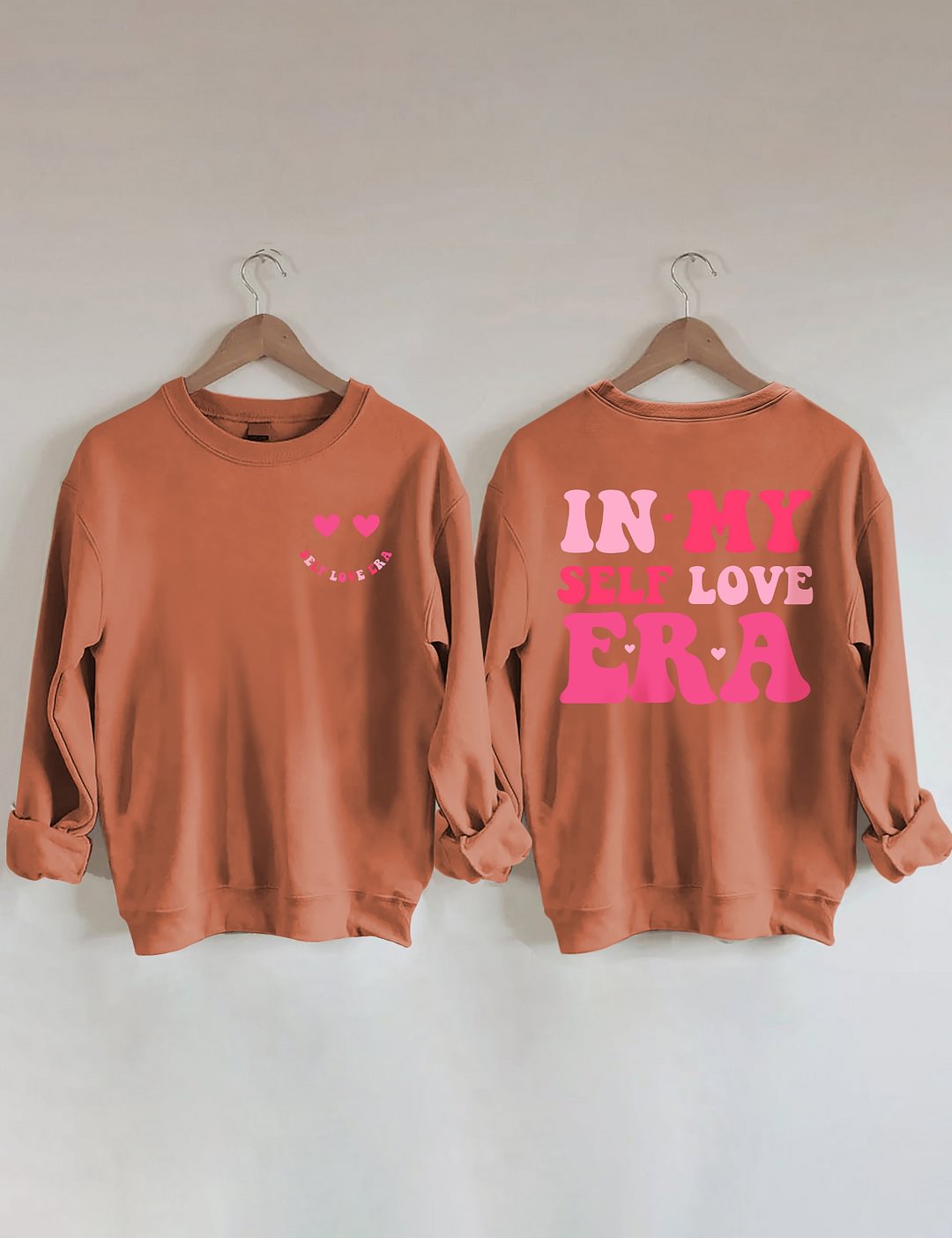 In My Self Love Sweat-shirt imprimé 2 faces ERA