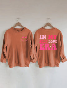 In My Self Love ERA 2-seitig bedrucktes Sweatshirt