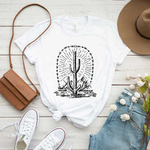 Camping Landscape Desert Cactus T-Shirt