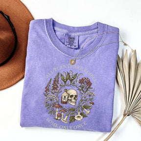 All Plants Are Edible Funny Dark Botanical Gothic Garden T-Shirt