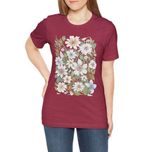 Boho Wildflower Daisy  Nature Aesthetic T-Shirt