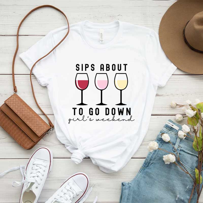 Sips About to Go Down T-Shirt