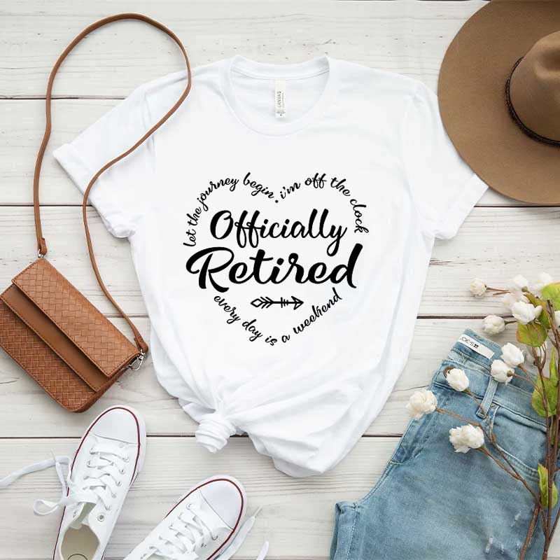 Officially Retired Retirement T-Shirt