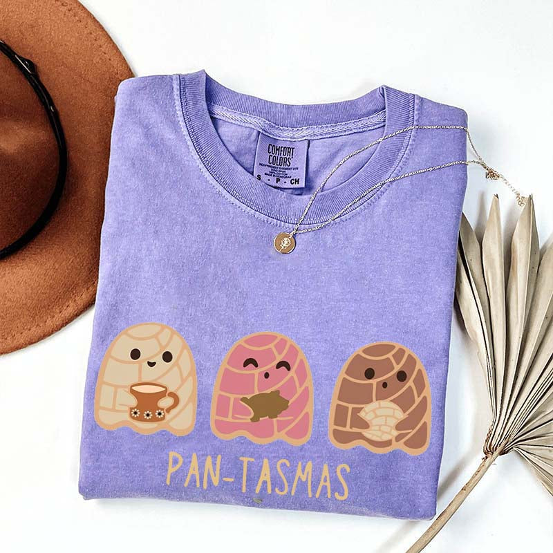 Funny Pantasmas Ghost Pan Dulce T-Shirt