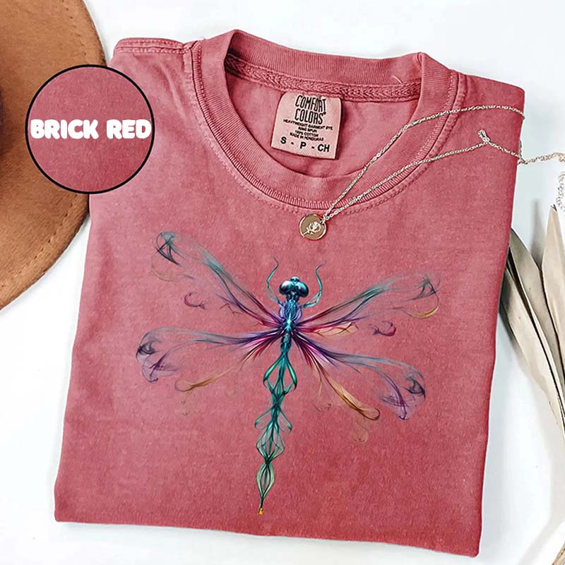 Comfort Color Bright Golden Dragonfly T-Shirt