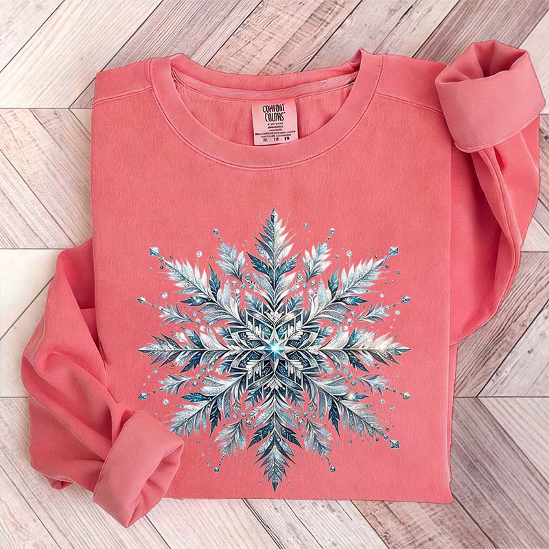 Snowflake Winter Christmas Sweatshirt