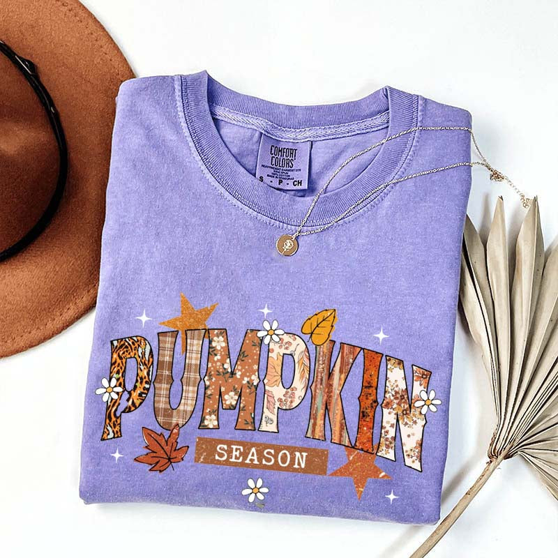 Comfort Colors Pumpkin Season Halloween T-Shirt