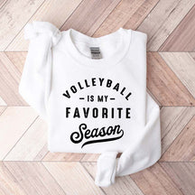Volleyball Is My Favorite Season Team Spirit Sweatshirt